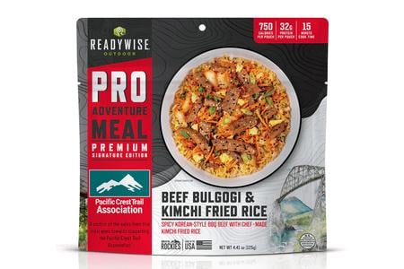 PRO ADVENTURE MEAL BEEF BULGOGI AND KIMCHI FRIED RICE