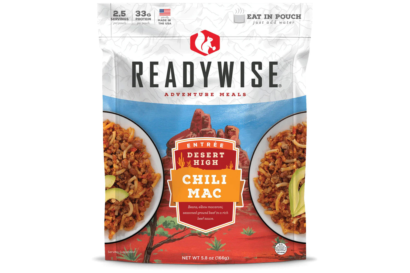 Readywise Desert High Chili Mac with Beef