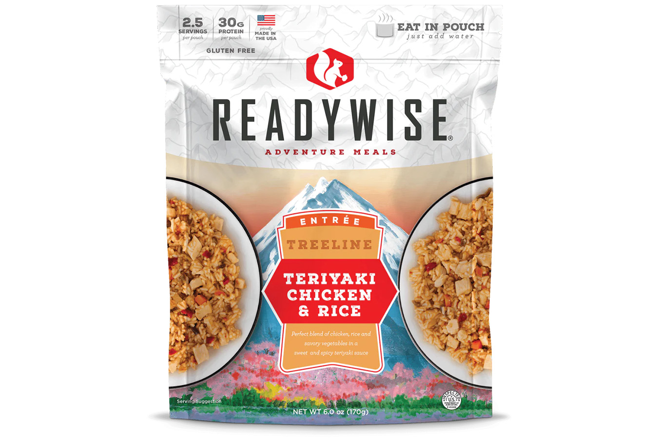 Readywise Treeline Teriyaki Chicken and Rice