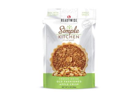 READYWISE SIMPLE KITCHEN OLD FASHIONED APPLE CRISP SINGLE POUCH SOLD AS 6CT PACK  