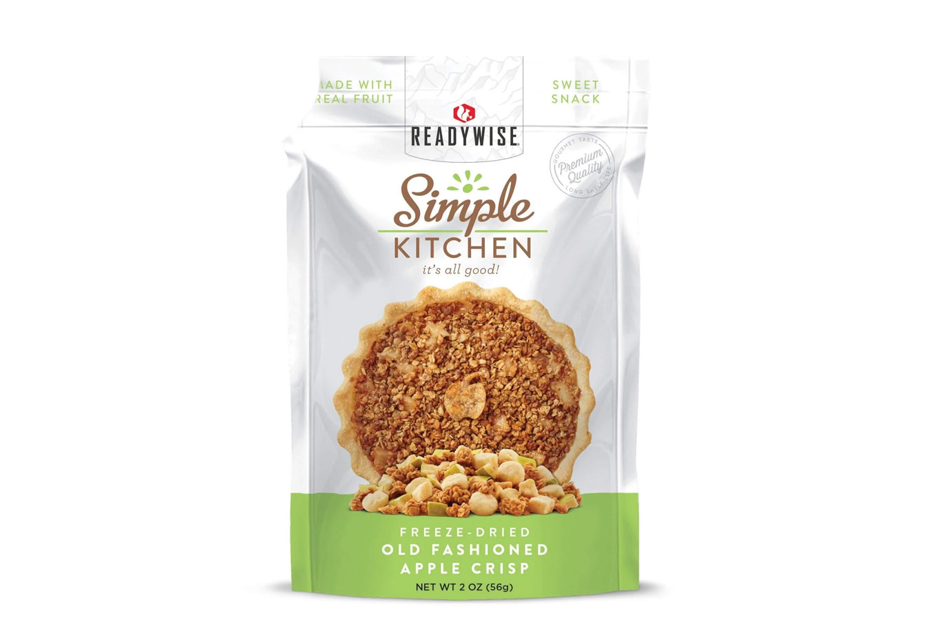 SIMPLE KITCHEN OLD FASHIONED APPLE CRISP SINGLE POUCH SOLD AS 6CT PACK  