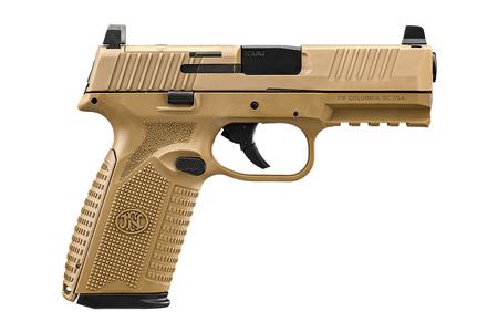 FNH 510 MRD 10MM SEMI-AUTO PISTOL WITH FDE FINISH AND OPTIC READY SLIDE