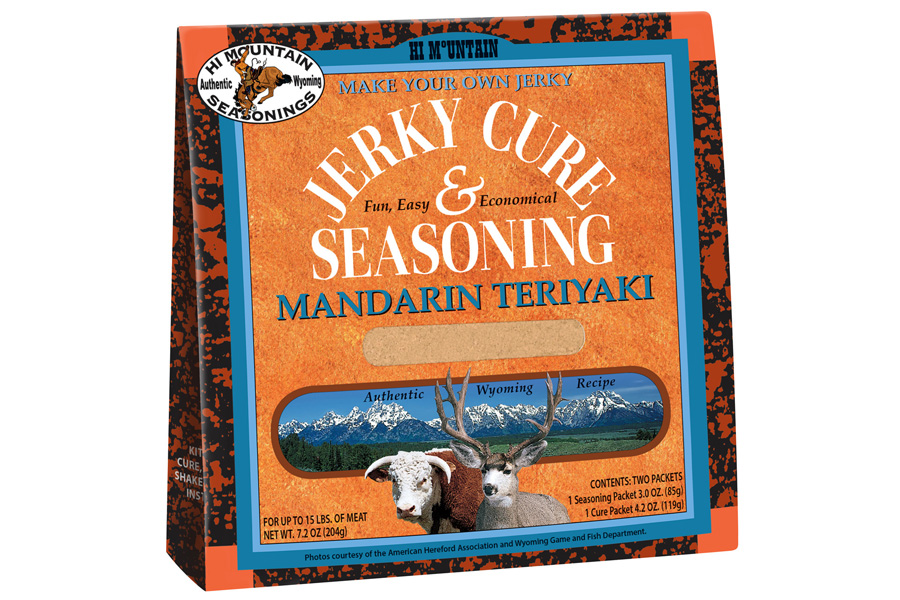 JERKY CURE AND SEASONING MANDARIN TERIYAKI BLEND 7.2OZ