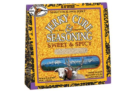 HI MOUNTAIN JERKY JERKY CURE AND SEASONING SWEET AND SPICY 7.2OZ