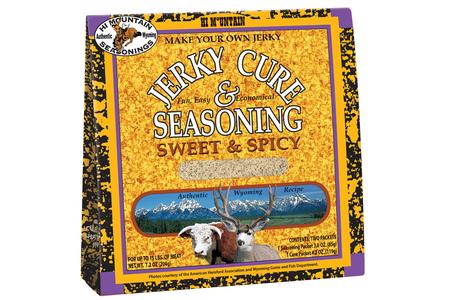 JERKY CURE AND SEASONING SWEET AND SPICY 7.2OZ