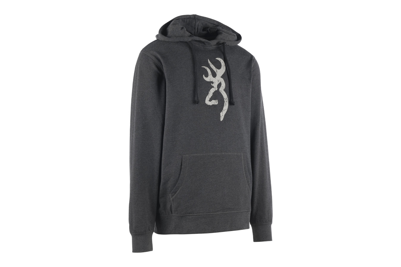 BROWNING CARTER 2.0 BUCKMARK HOODIE MD HEATHER BLACK