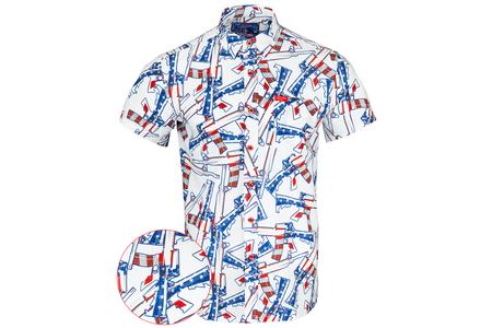 RETRO RIFLE THE 4TH SS BUTTON UP SHIRT