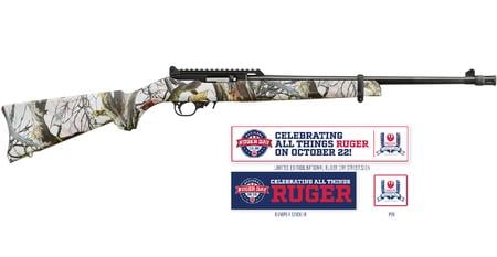 RUGER 10/22 COLLECTORS SERIES 22 LR 18.5 IN BBL CAMO STOCK 10 RD MAG