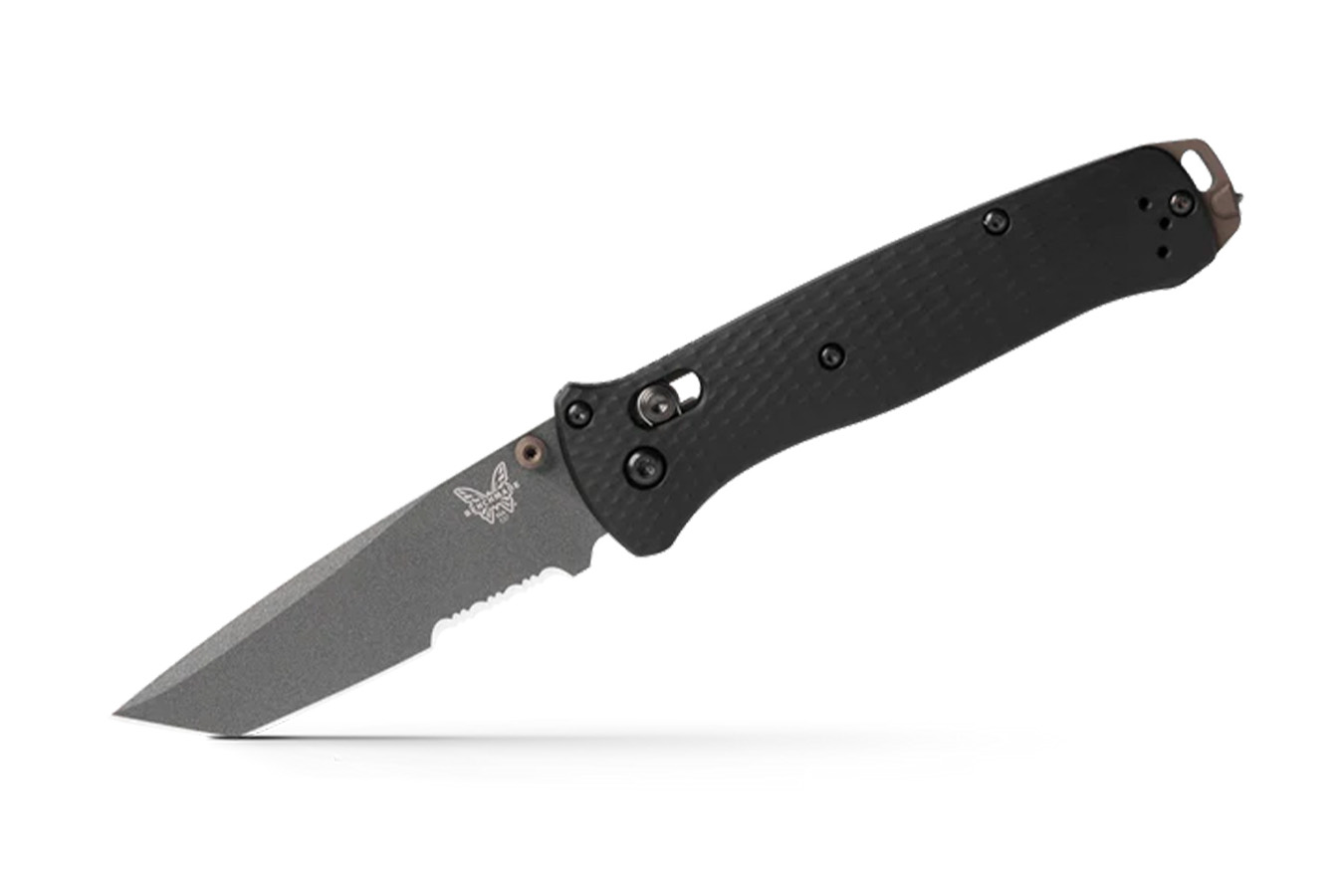 Benchmade Knife Bailout Folding Blade Knife - Black Aluminum