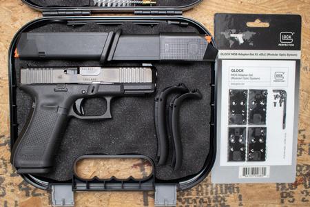 45 MOS 9MM POLICE TRADE-IN PISTOL WITH NIGHT SIGHTS (NEW IN BOX)