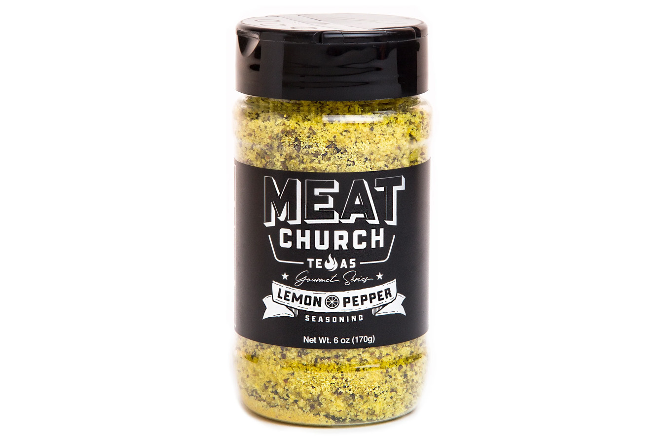 Meat Church Gourmet Lemon Pepper Seasoning 6oz Shaker