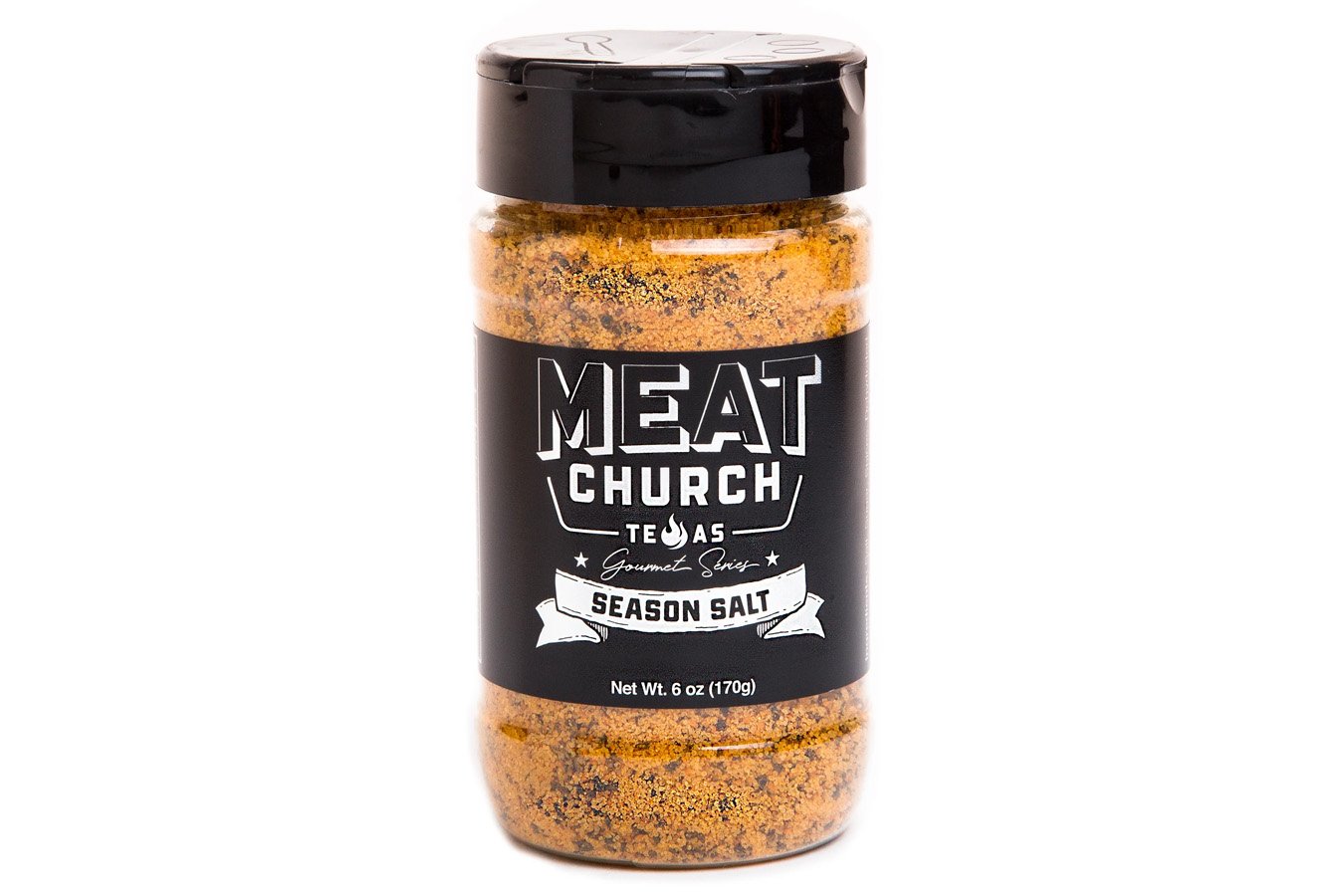 Meat Church Gourmet Season Salt Seasoning 6oz Shaker