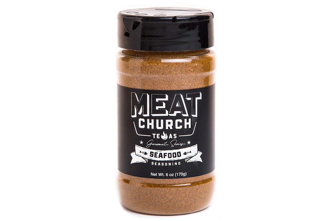 Meat Church Gourmet Seafood Seasoning 6oz Shaker