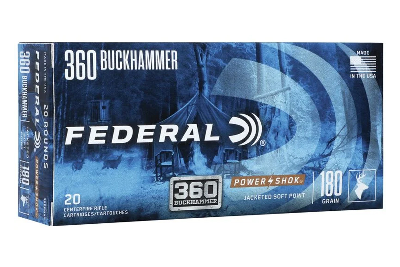 Federal 360 Buckhammer 180 gr JSP Power-Shok 20/Box