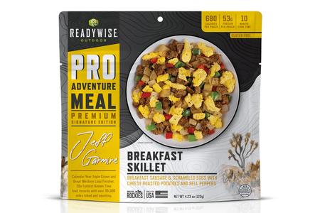 READYWISE Breakfast Skillet - Signature Edition Pro Adventure Meal with Jeff "Legend" Garmire - READYWISE