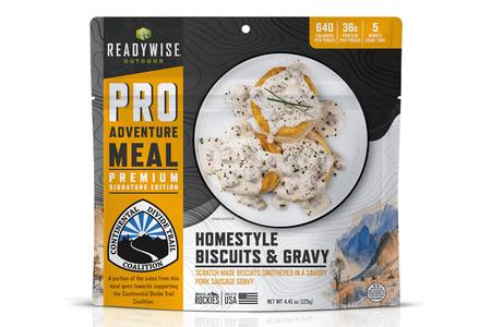 READYWISE ADVENTURE MEAL HOMESTYLE BISCUITS  GRAVY WITH SAUSAGE