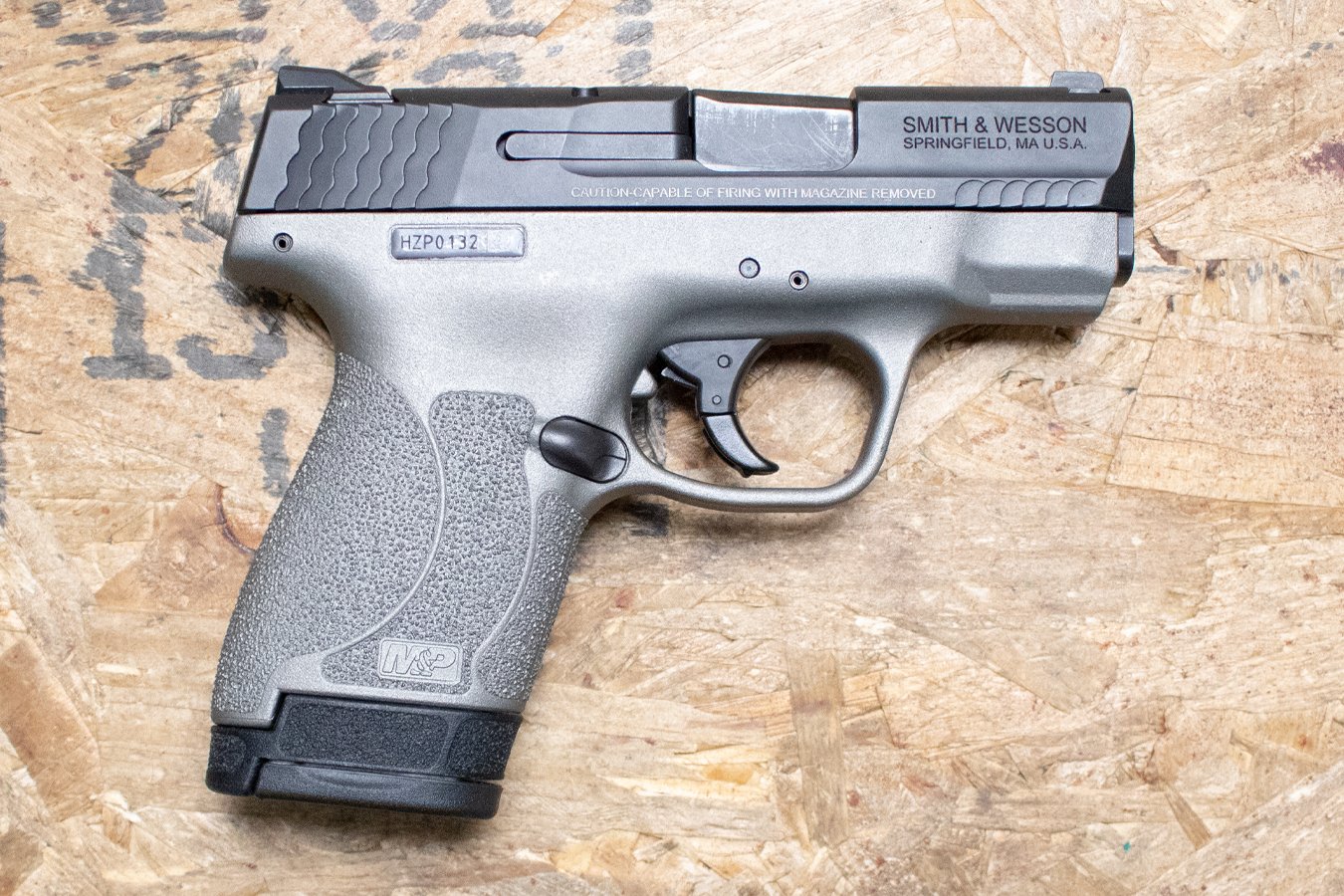 Smith & Wesson M&P9 Shield M2.0 9mm Police Trade-In Pistol with Two-Tone Finish