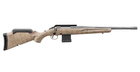 Ruger American Ranch Gen II 300 Blackout Rifle with FDE Splatter Stock and Cobalt Cera