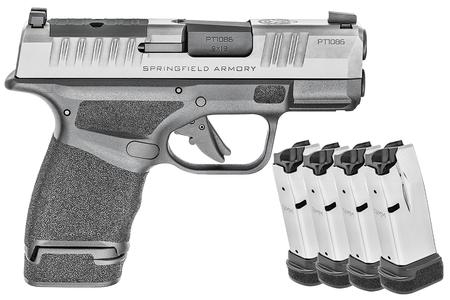 HELLCAT 9MM OSP 3 IN BBL SILVER SLIDE GEARUP 5 MAGS AND CASE
