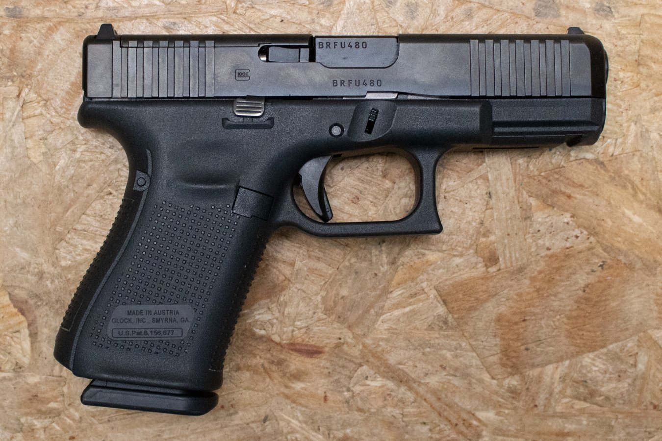 Glock 19 Gen5 9mm Police Trade-In Pistol MOS Optics-Ready