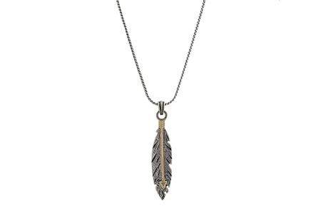 FLY TRUE FEATHER NECKLACE