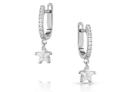 CATCH A FALLING STAR CRYSTAL EARRINGS