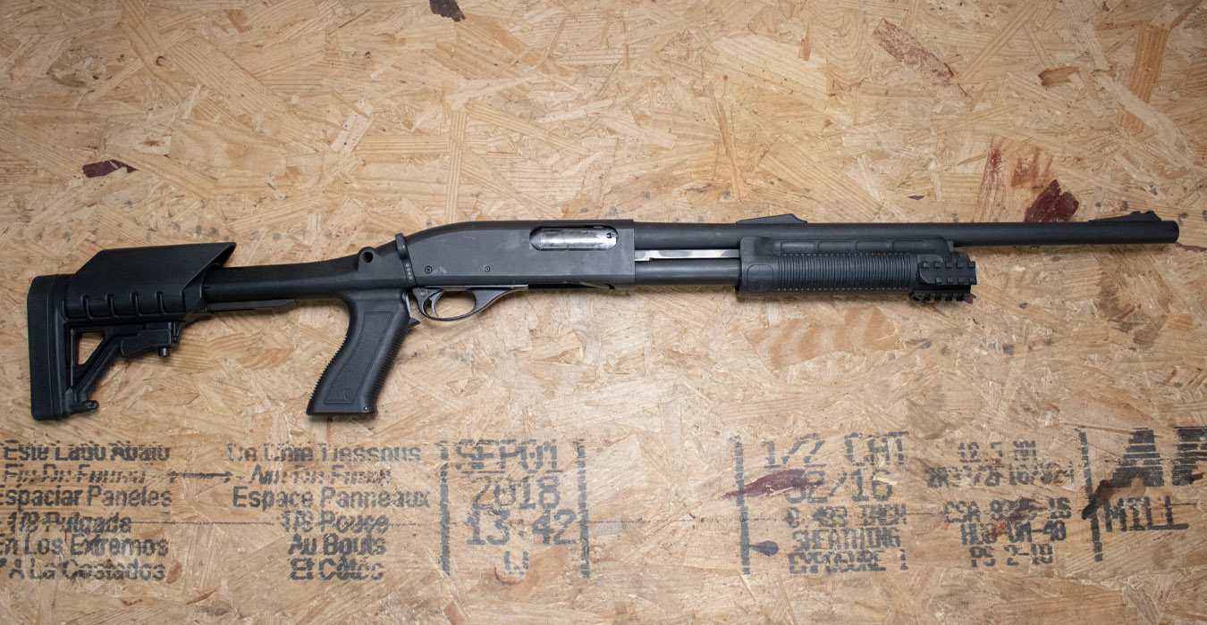 Remington 870 Magnum 12 Gauge Police Trade-In Shotgun with Telescoping Stock