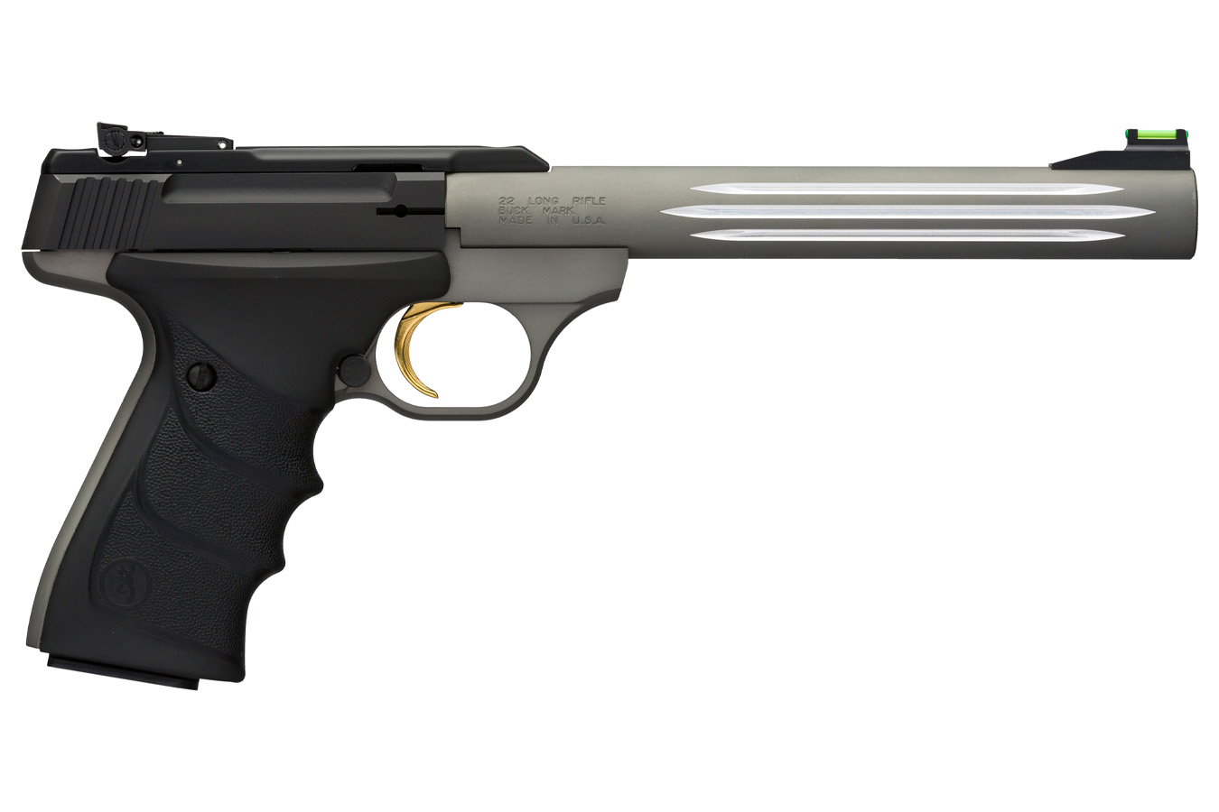 Browning Buck Mark Lite 22LR Semi-Auto Pistol with Gray Fluted Barrel (California Compliant)