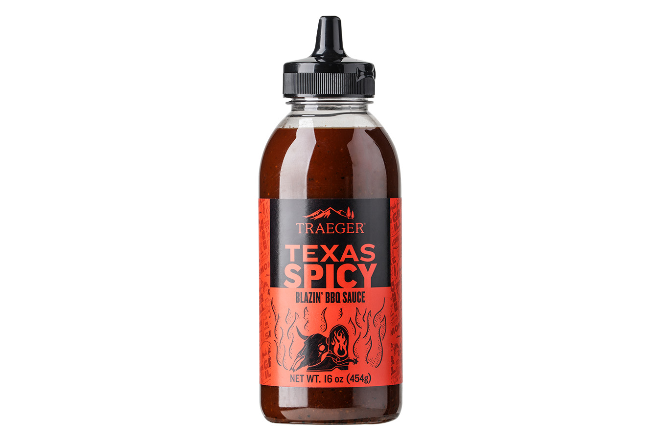 TEXAS SPICY BBQ SAUCE (16 OZ SQUEEZE) 