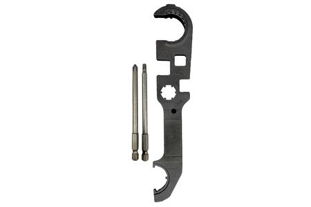 ATI AR-15 ARMORER WRENCH CARBON STEEL W/ 1 4` T25 AND 1 4` PHILLIPS DRIVER