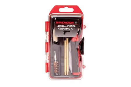 DAC TECHNOLOGIES WINCHESTER 14 PIECE 22 CALIBER PISTOL CLEANING KIT W/6 PIECE DRIVER SET