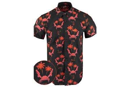 RETRO RIFLE THE CRAB SS BUTTON UP SHIRT