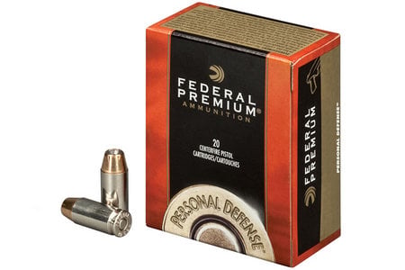 Federal 9mm Luger 124 gr Hydra-Shok JHP Personal Defense 20/Box