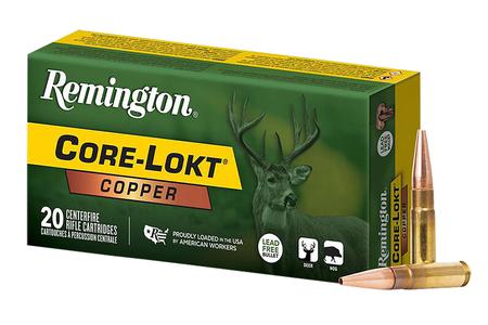 Remington 300 Blackout 120 gr Core-Lokt Copper HP 20/Box