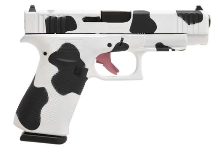 GLOCK G48 MOS 9MM COW PRINT CERAKOTE 4.17 IN BBL 10 RD MAG