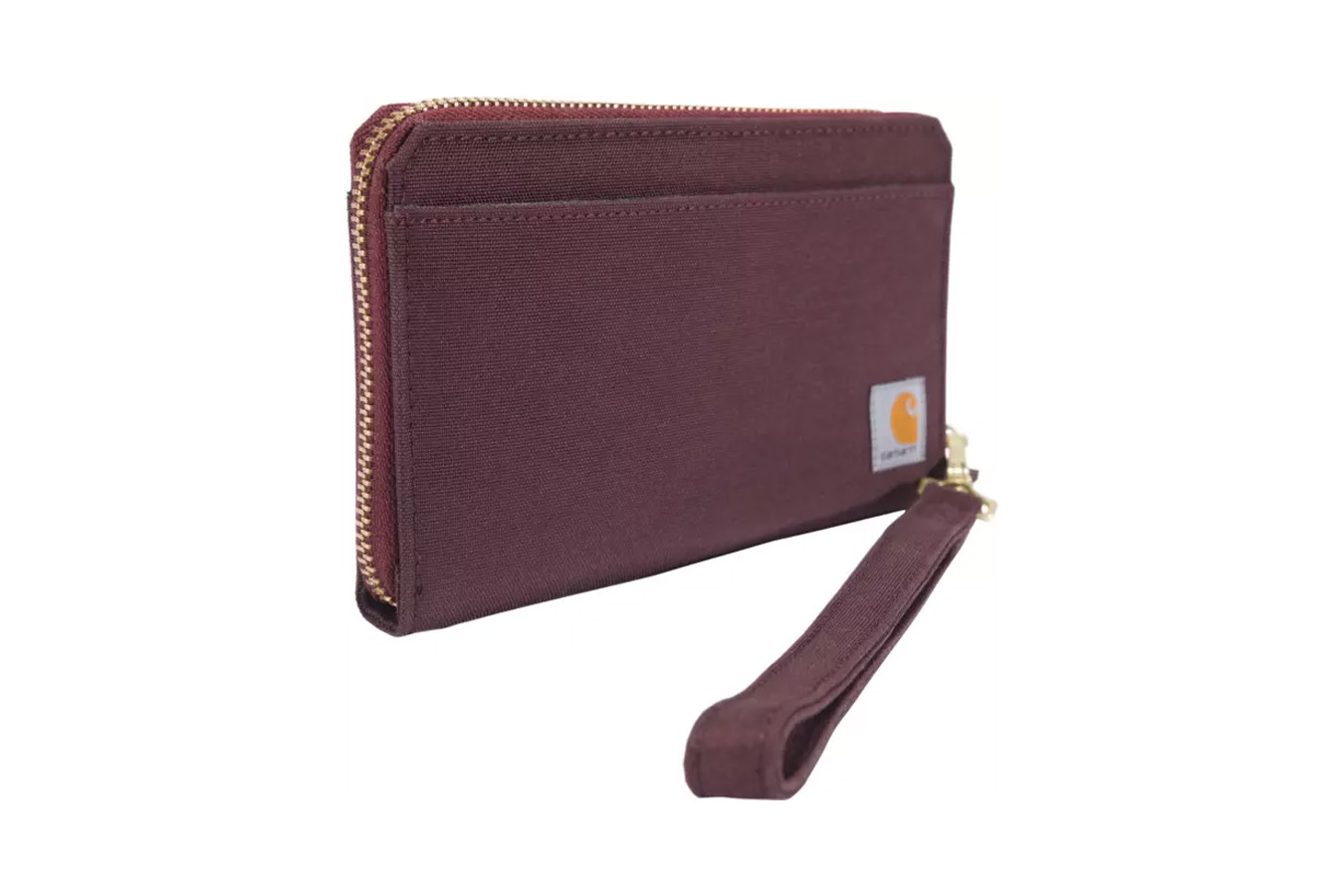 CARHARTT NYLON DUCK LAY-FLAT CLUTCH WALLET