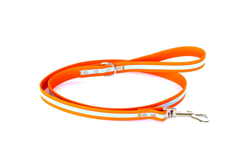 Roct Outdoor Orange Reflective Upland Field Dog Leash