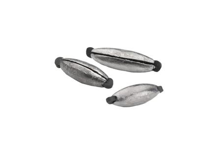 RUBBER GRIP SINKERS SIZE 3/4 OZ. 3 PC		 