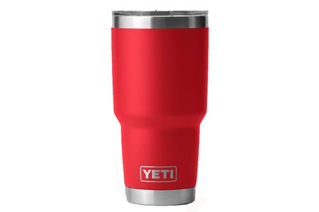 YETI COOLERS RAMBLER 30 OZ TUMBLER, RESCUE RED