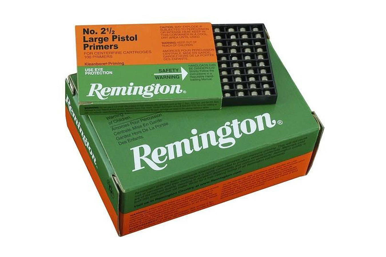 Remington No. 2 1/2 Large Pistol Primer 1000/Box