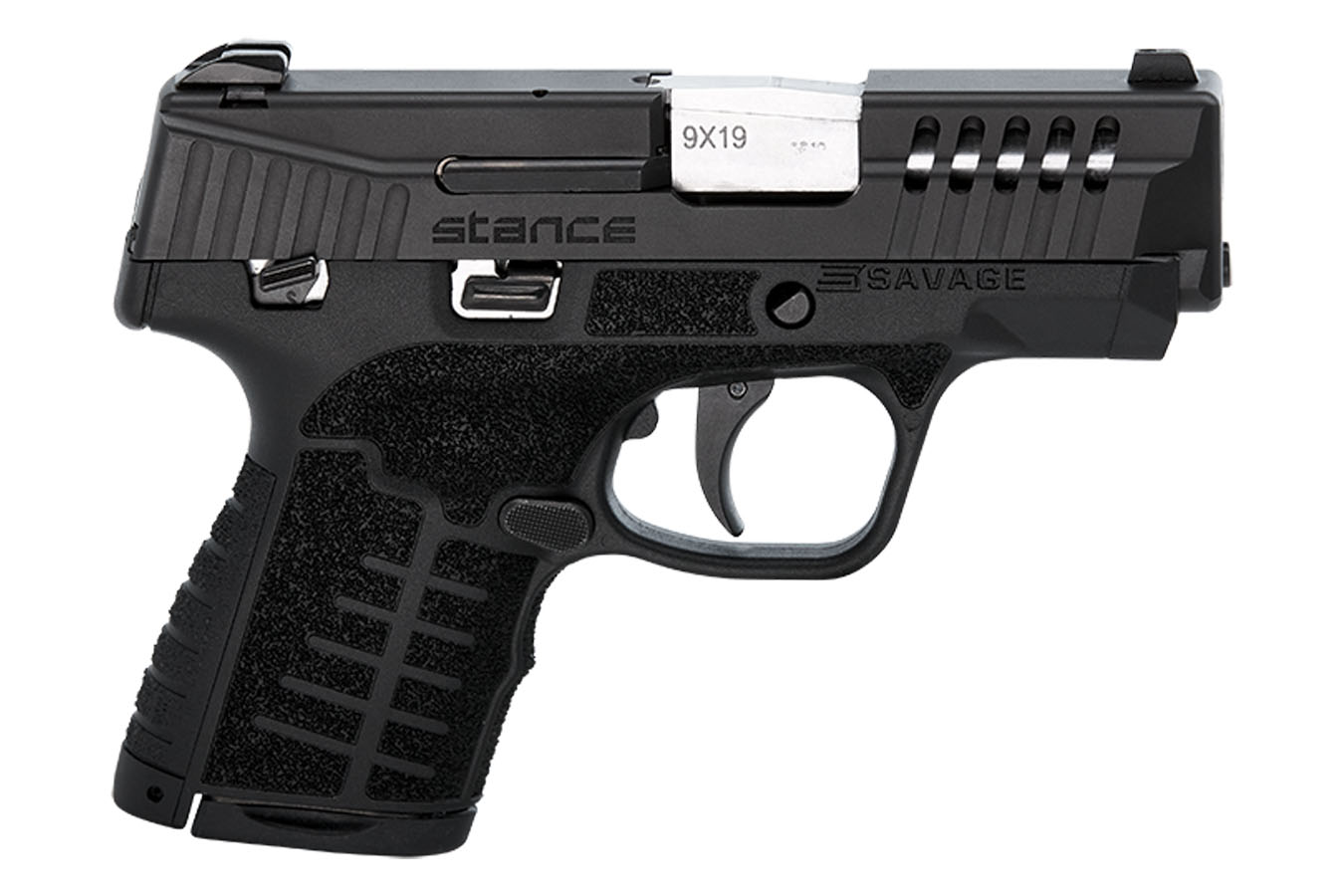 No. 37 Best Selling: SAVAGE STANCE 9MM 3.2 IN BBL BLACK 7/8 RD MAG 