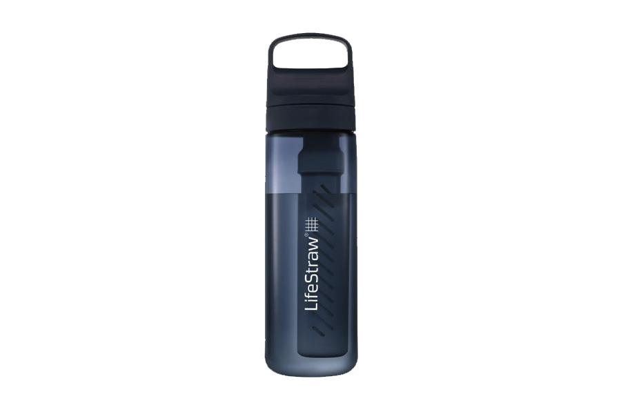 GO WATER BOTTLE WITH FILTER 22OZ AEGEAN SEA