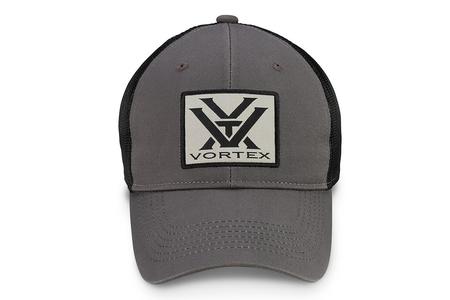 VORTEX APPAREL PATCH LOGO CAP PEWTER