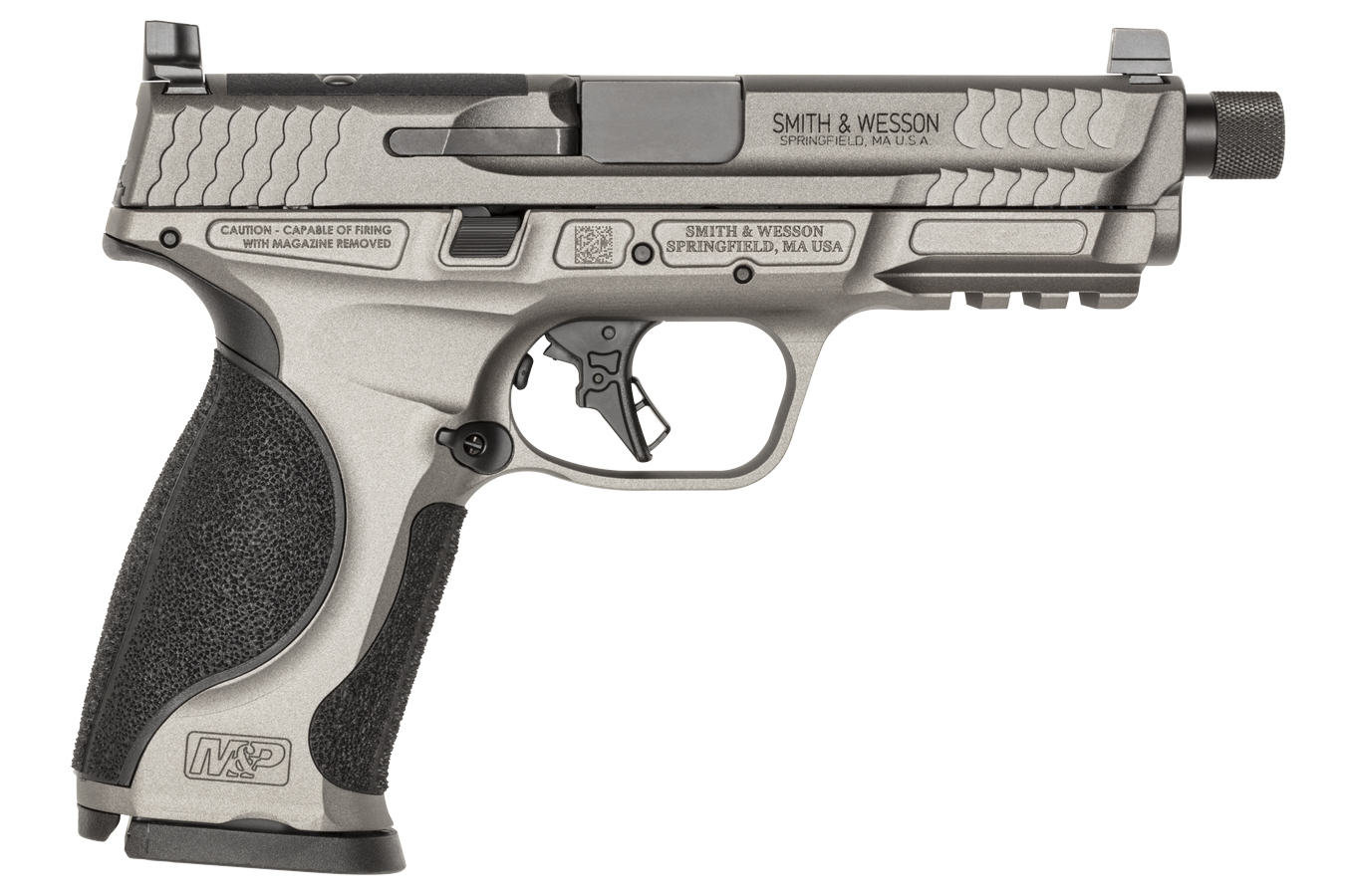 No. 15 Best Selling: SMITH AND WESSON MP 9 M2.0 9MM METAL OR NTS GRAY FINISH 4.625 IN TB 17 RD