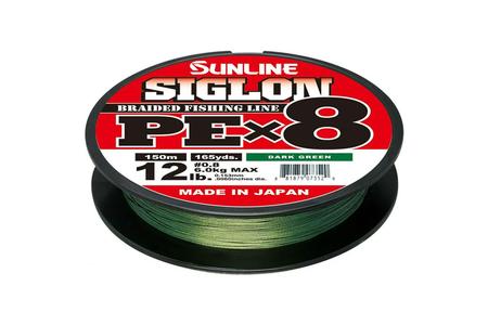 SIGLON PEX8 12LB. DARK GREEN 165YDS.