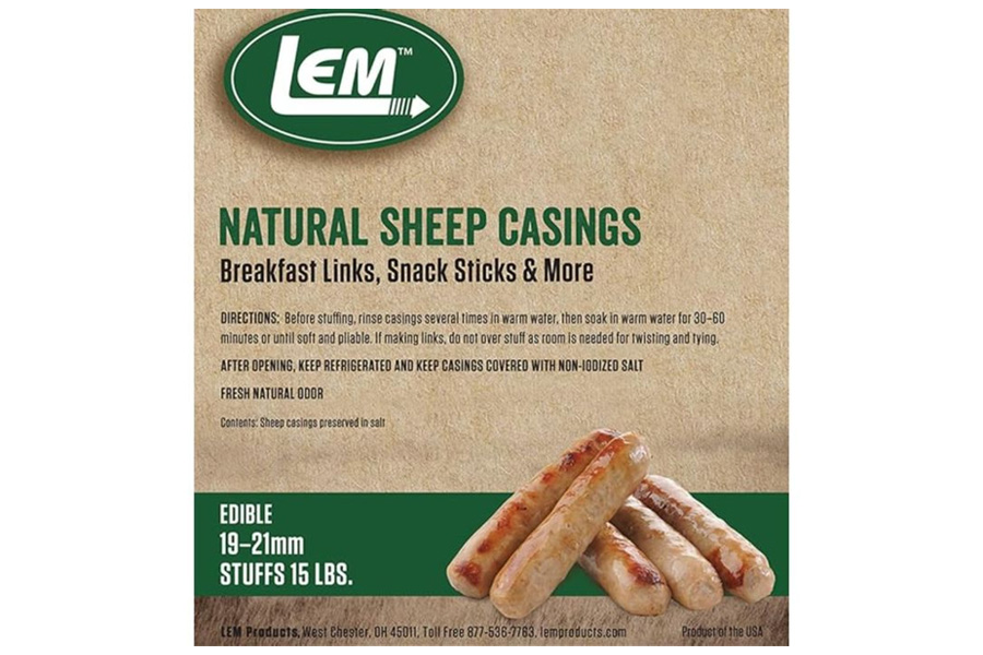 Lem Natural Sheep Casing - 5 oz