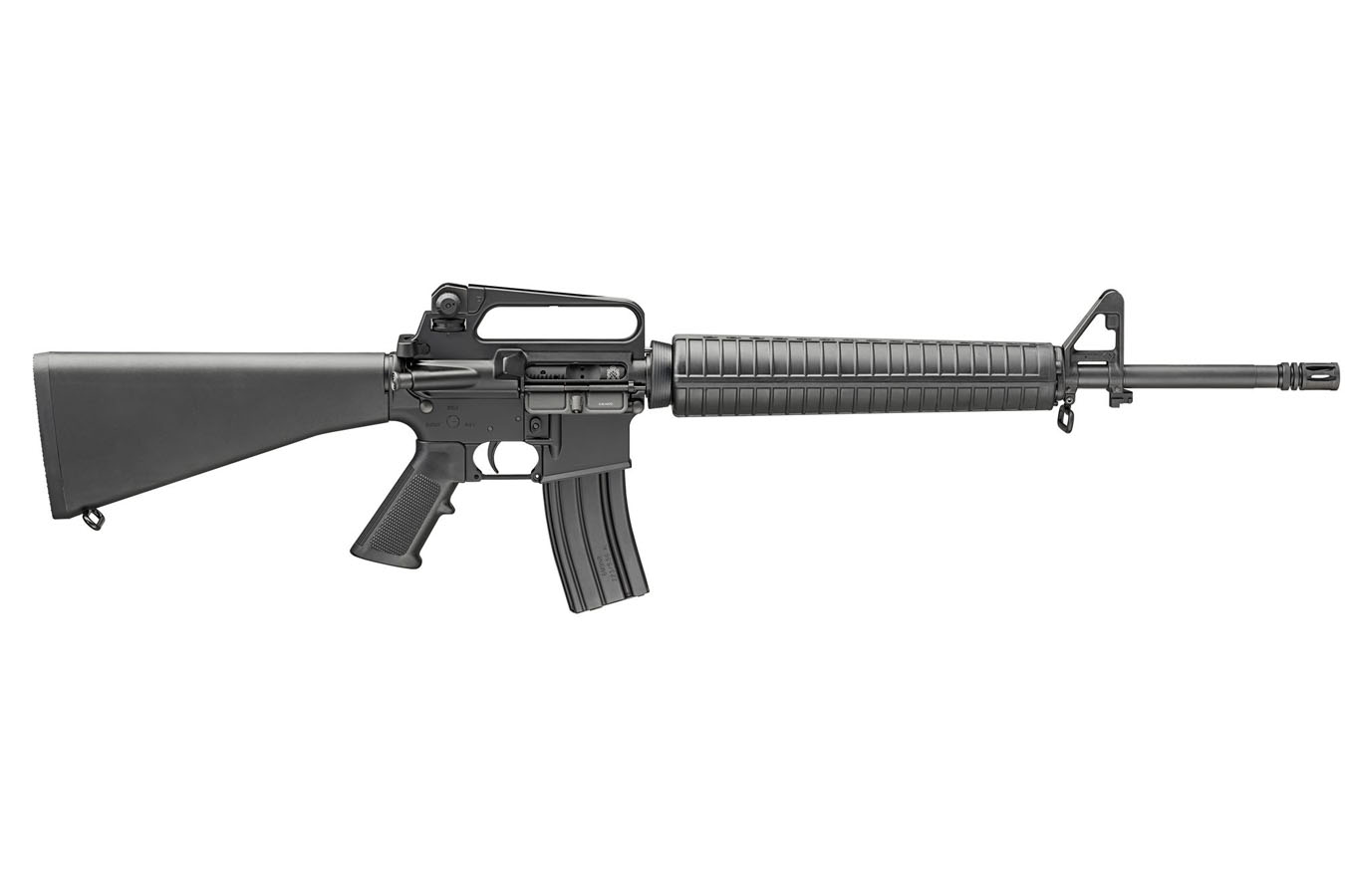 SPRINGFIELD SA-16A2 5.56mm Semi-Automatic Rifle with Carry Handle, Fixed Stock and 20 Inch Chrome-Lined Barrel