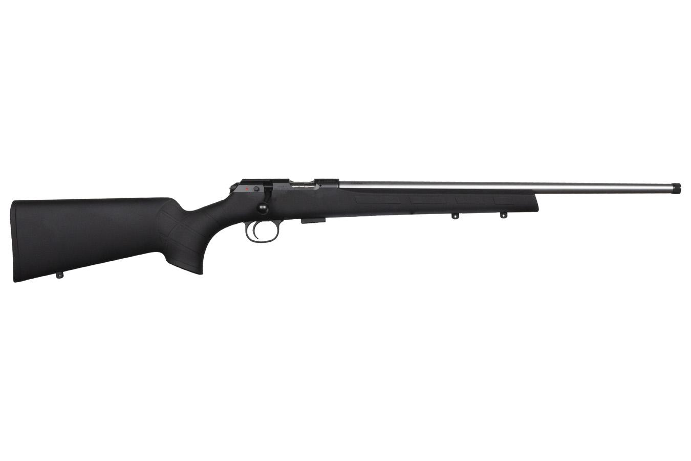 CZ 457 American 22LR Bolt-Action Rifle with Stainless Threaded Barrel