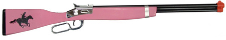 COWGIRL PINK SADDLE GUN