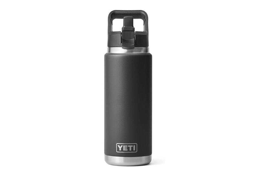 YETI COOLERS RAMBLER 26 OZ STRAW BOTTLE BLACK